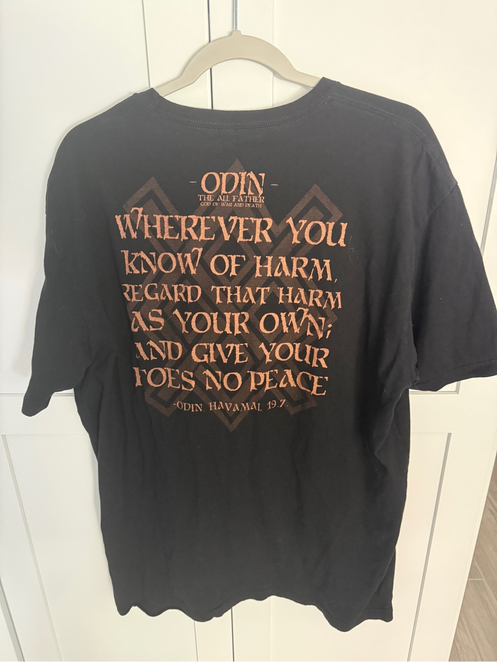 Warrior Culture Gear Warrior Legion Graphic Tee - Black with Copper Print 2X
